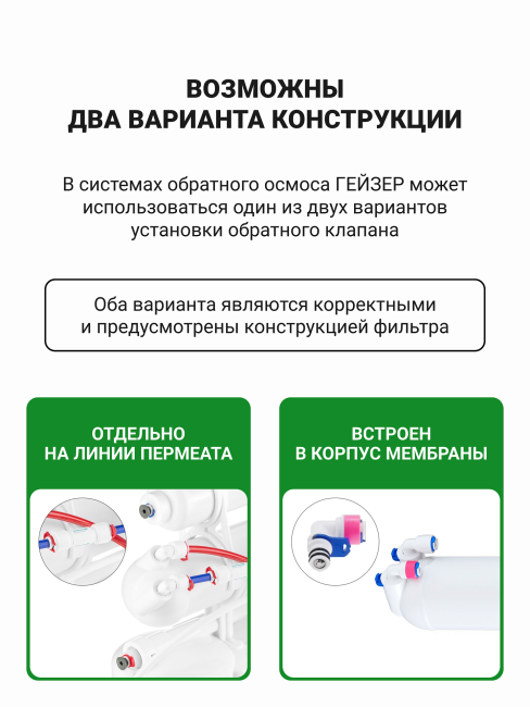 Система осмоса Гейзер Аллегро