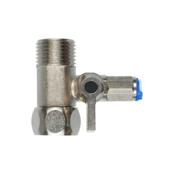 Адаптер-вентиль 1/2" ВН x 1/4" б/с