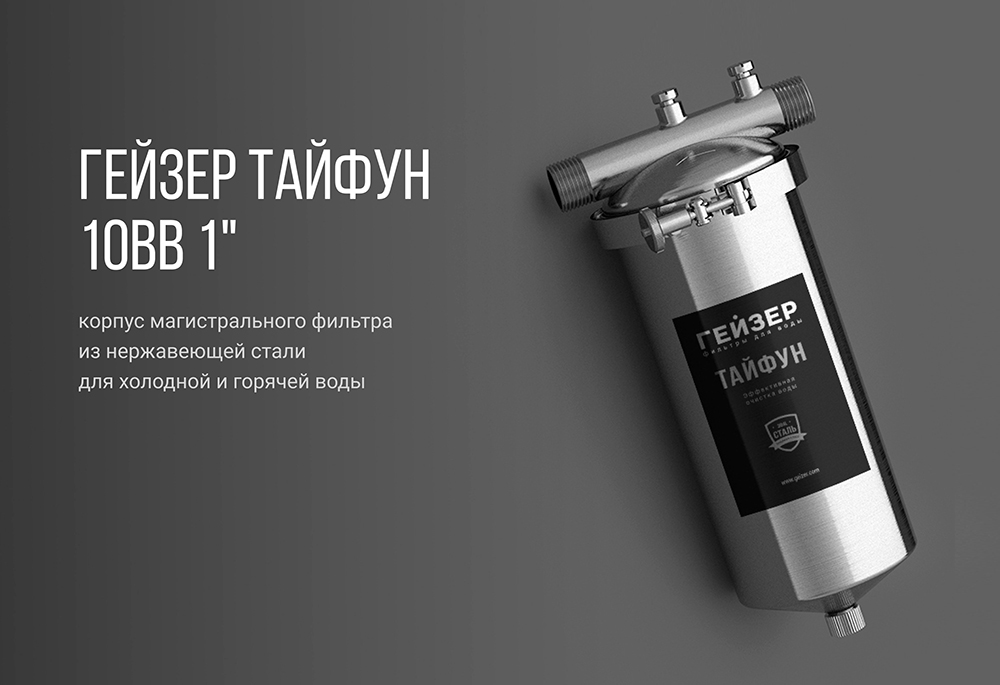 Фильтр гейзер тайфун 10sl 1 2