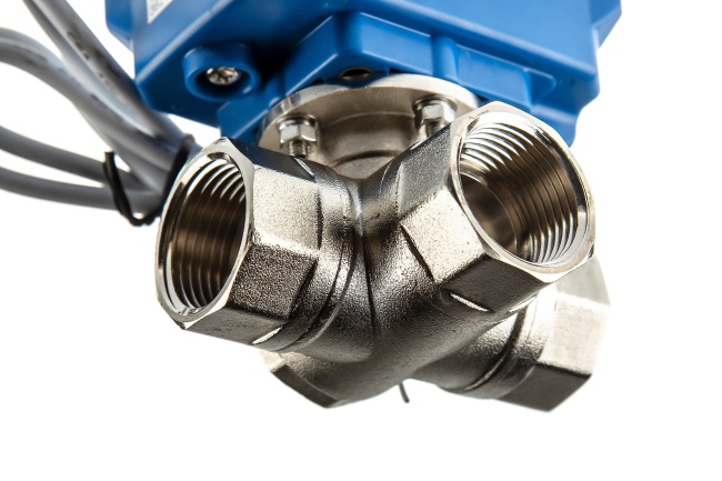 Кран с сервоприводом KLD200 3-х 1” 220V