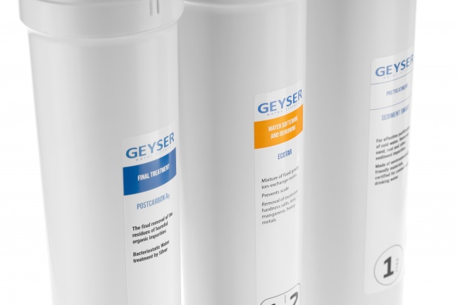 Комплект сменных картриджей для фильтра Гейзер Оптима Старт