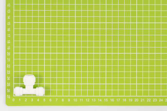 Тройник 1/4-3/8-1/4 трубка-трубка-трубка UT0604