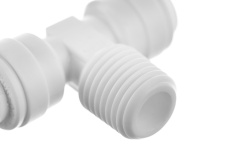 Тройник 1/4-1/4-1/4 трубка-резьба-трубка NC2267 (MBT0404)