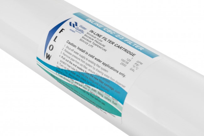 Угольный постфильтр карбон-блок 2,5'', 1/4''QC