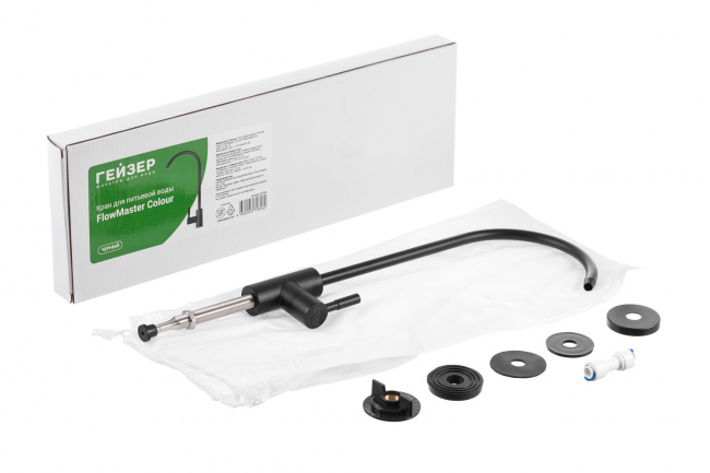 Кран для чистой воды Flowmaster Colour черный