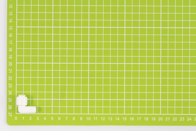 Фитинг угловой 1/4-1/8 трубка-резьба ME0402