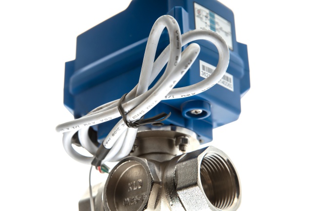 Кран с сервоприводом KLD200 3-х 1” 220V