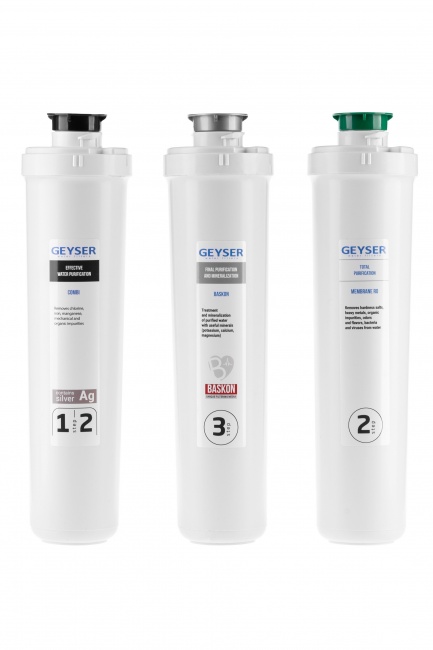 Комплект сменных картриджей для Гейзер Престиж Смарт