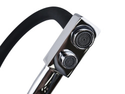 Смеситель с отдельным краном питьевой воды Гейзер Ниагара, хромированный