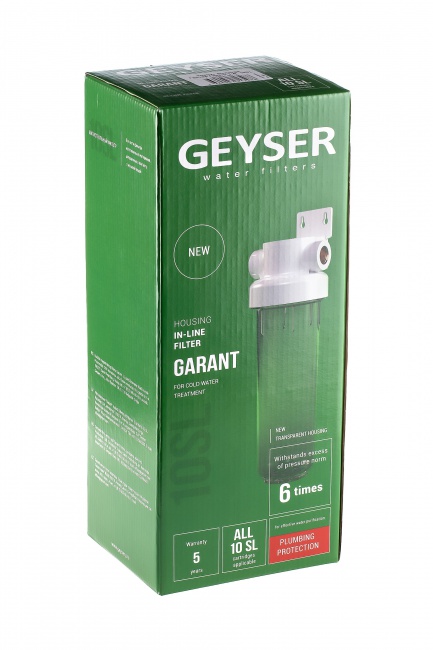 Корпус фильтра Гейзер Гарант 3/4" 10SL