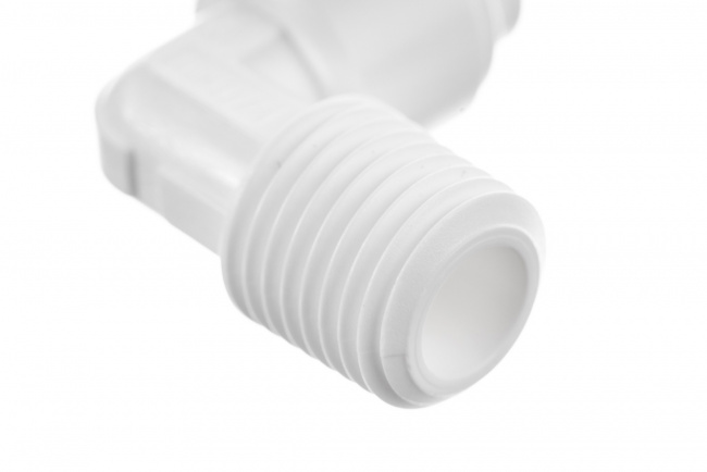 Фитинг угловой 1/4-1/4 трубка-резьба ME0404