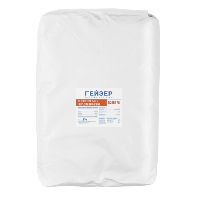 Ионообменная смола ПЮРЕЗИН TC007FG (Na+)