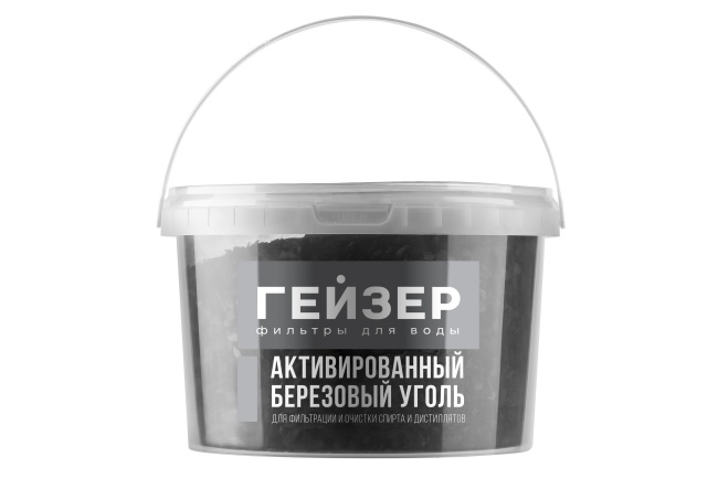 БАУ 0,5 кг (берёзовый уголь в ведёрке)