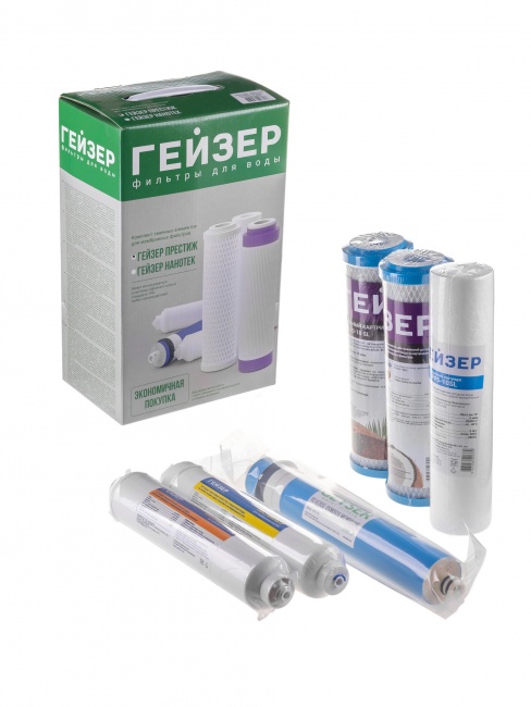 Комплект сменных элементов RO2 для Гейзер Престиж М
