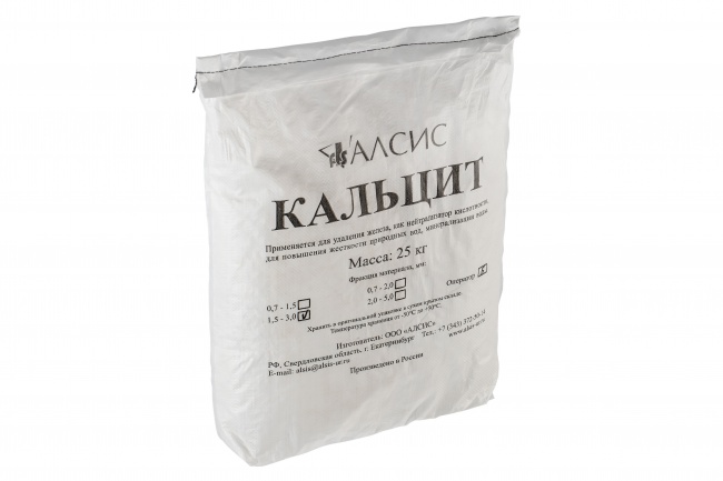 Кальцит (фр.1,5-3,0 мм), 30кг