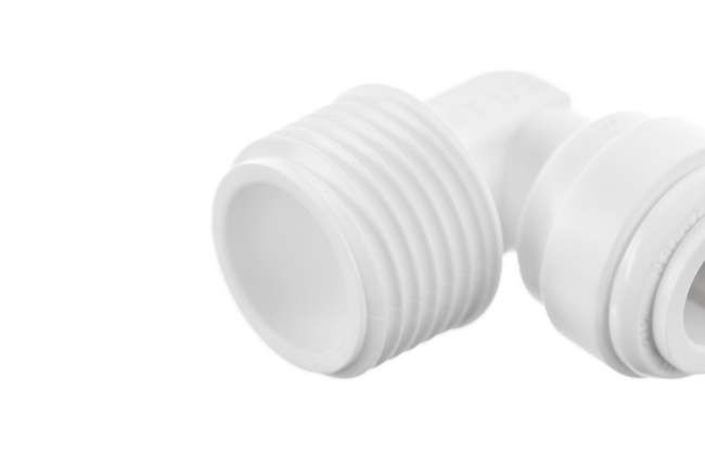 Фитинг угловой 3/8-1/2 трубка-резьба ME0607