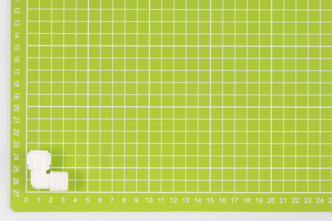 Фитинг угловой 3/8-3/8 трубка-резьба ME0606