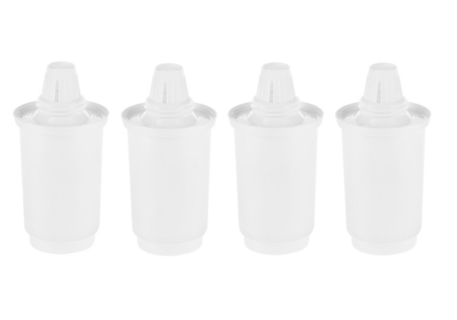 Комплект сменных картриджей Универсальный для фильтра кувшина "Гейзер" (4 штуки)