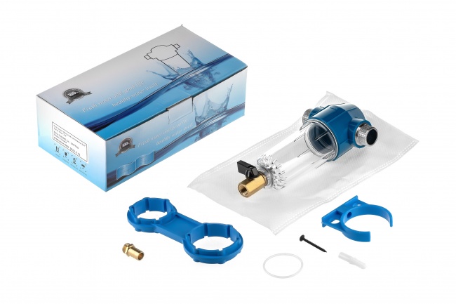 Корпус фильтра-грязевика Гейзер-Хит SE 3/4" 130 мкм