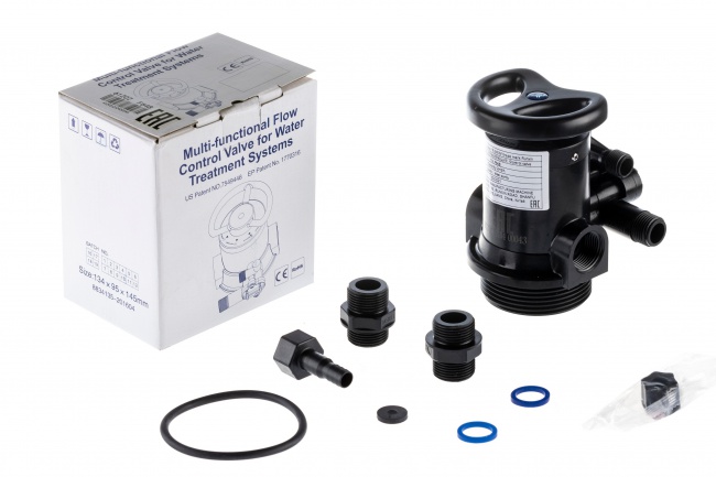 Адаптер для умягчителя М-77 2,5",1.05", 3/4" (в сборе)