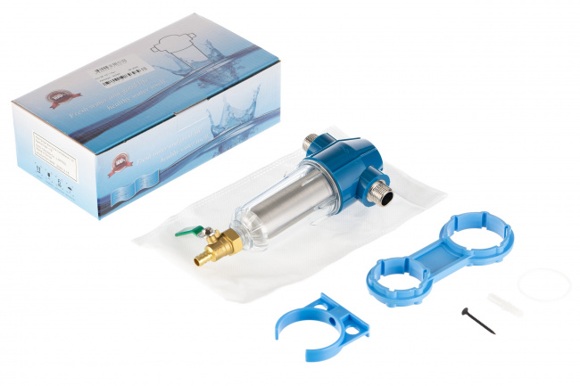 Фильтр-грязевик Гейзер-Хит SE 1/2" 130 мкм