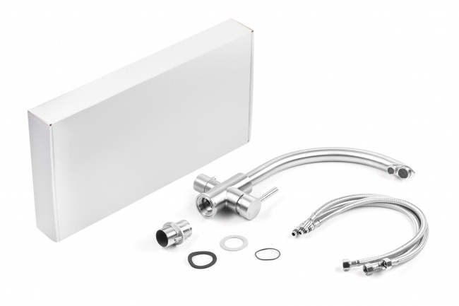 Смеситель с отдельным краном питьевой воды Гейзер Игуасу