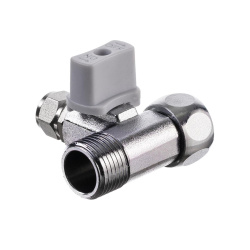 Адаптер-вентиль 1/2x3/8x1/2" Адаптер-вентиль 1/2x3/8x1/2"