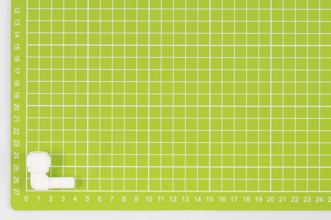 Фитинг угловой 3/8-3/8 трубка-стержень SE0606