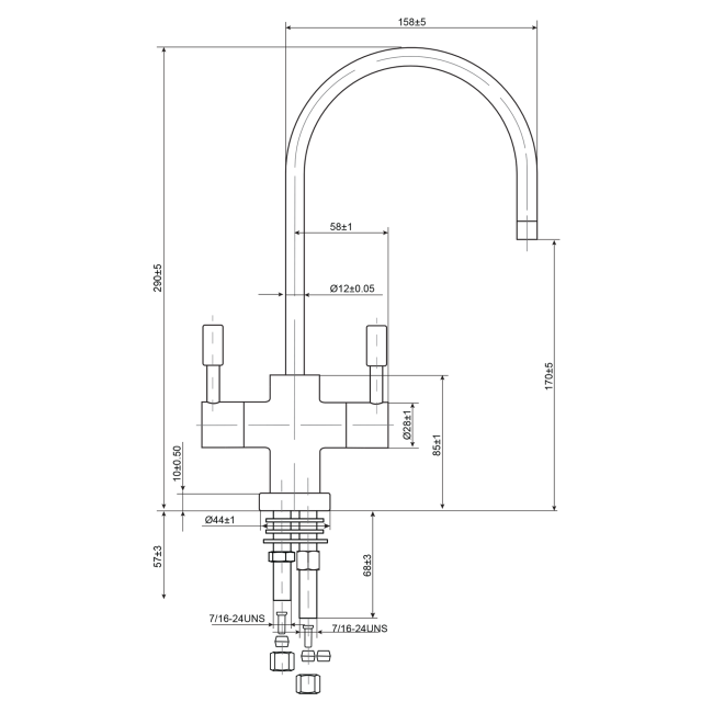 Кран для чистой воды №11