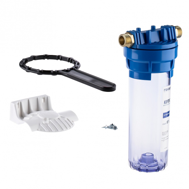 Корпус Гейзер 10SL 3/4", прозрачный