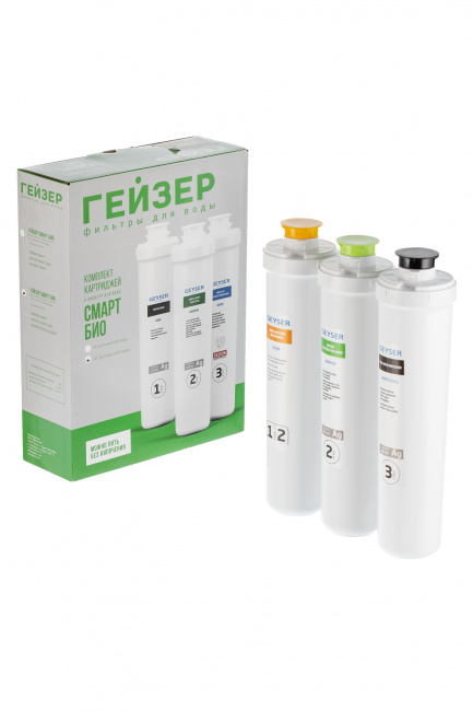 Комплект картриджей Гейзер Смарт Био 521
