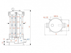Корпус HPCF-5x20SL