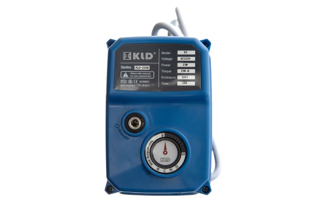 Кран с сервоприводом KLD200 2-х 1 1/4” 220V