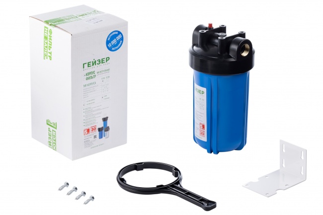 Корпус Гейзер 10BB с латунными вставками