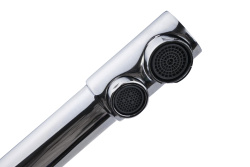 Смеситель с отдельным краном питьевой воды Гейзер Инга, хромированный