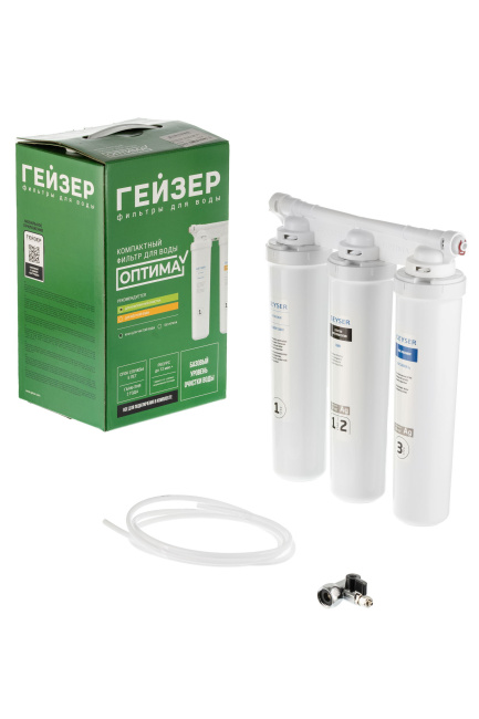 Фильтр Гейзер Оптима для комплексной очистки (без крана)