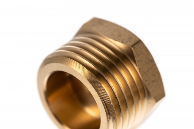 Переходник кран-подводка 1/2" х 7/16" н-в  с фторопластовой прокладкой