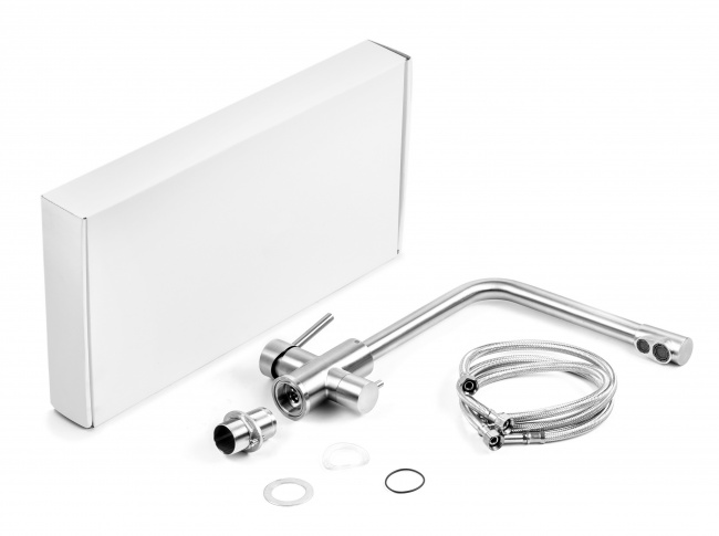 Смеситель с отдельным краном питьевой воды Гейзер Виктория