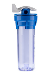 Корпус Гейзер 10SL х1/2", прозрачный (без ниппелей)