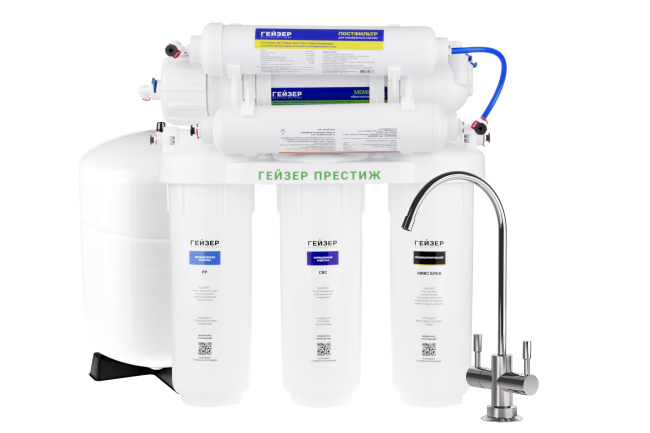 Гейзер Престиж М с минерализатором (бак 12 л)
