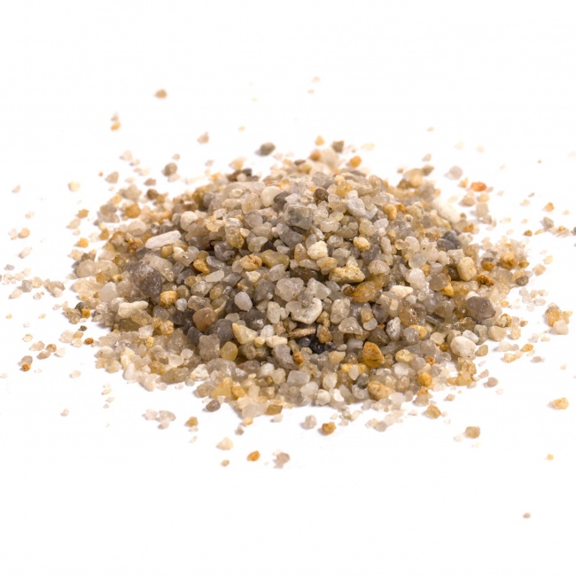 Кварц зернистый 2-5 мм отмытый