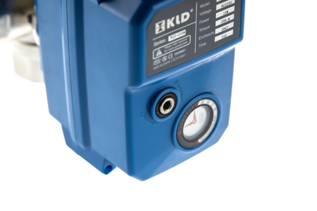 Кран с сервоприводом KLD200 3-х 1” 220V