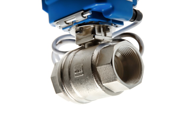 Кран с сервоприводом KLD200 2-х 1 1/4” 220V